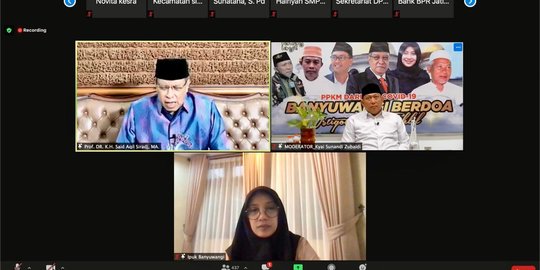 Pesan Ketua Umum PBNU untuk Warga Banyuwangi di Tengah Pandemi - Vimarsana News