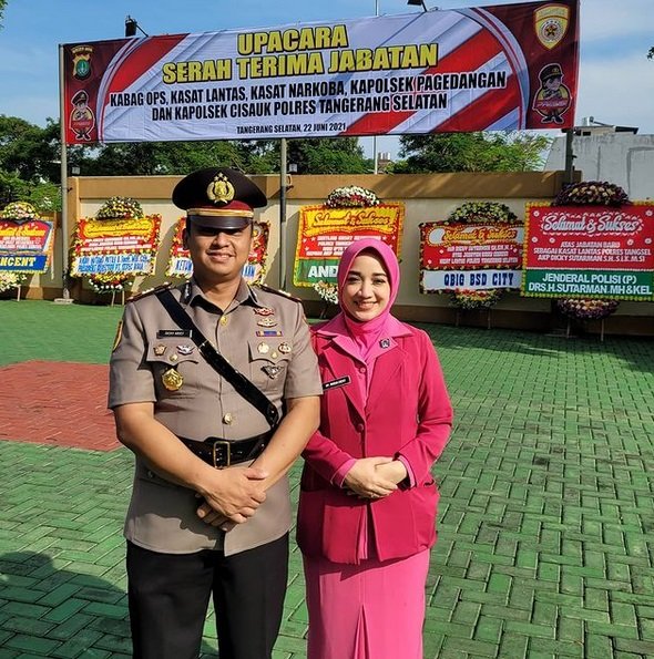 nindia nahardita istri akp dicky sutarman