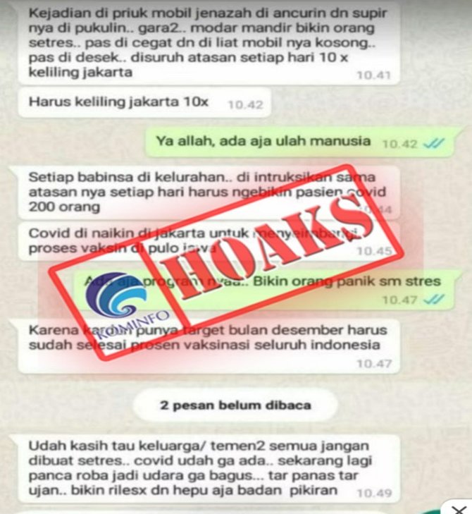 hoaks kasus covid di dki sengaja dinaikkan