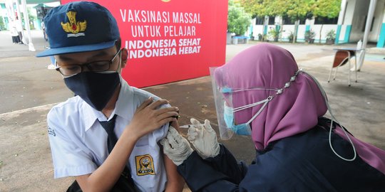 Ribuan Pelajar Ditargetkan Ikuti Vaksinasi Covid-19 di Tangerang Selatan