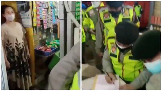 viral ibu pemilik warung ini tak bisa tutup karena tak punya rolling door