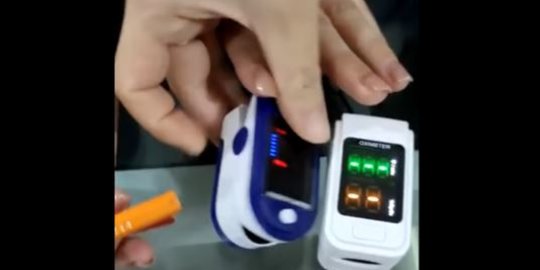 CEK FAKTA: Disinformasi, Cara Membedakan Oximeter Asli dan Palsu