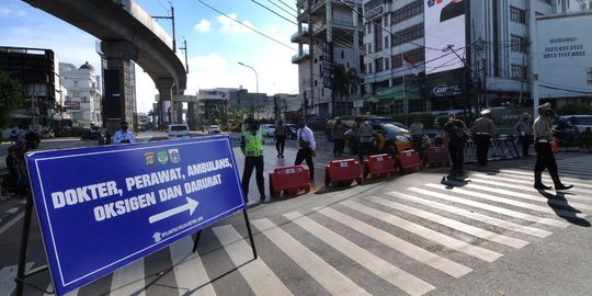 Mobilitas Masih Tinggi, Pos Penyekatan di Jakarta Bertambah Jadi 100 Titik