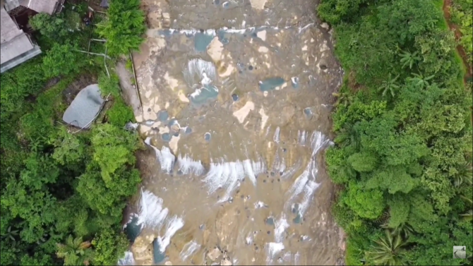 pesona curug dengdeng tasikmalaya selatan