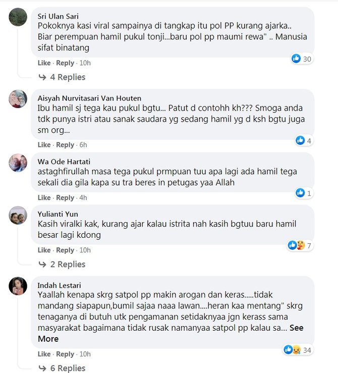 viral aksi satpol pp pukul ibu hamil saat razia ppkm tuai kecaman warganet