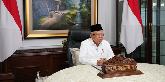 Wapres: Kinerja Pasar Modal Syariah Alami Perlambatan Akibat Pandemi Covid-19