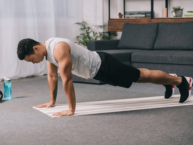 ilustrasi push up