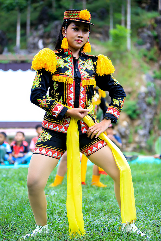 tari angguk kulon progo