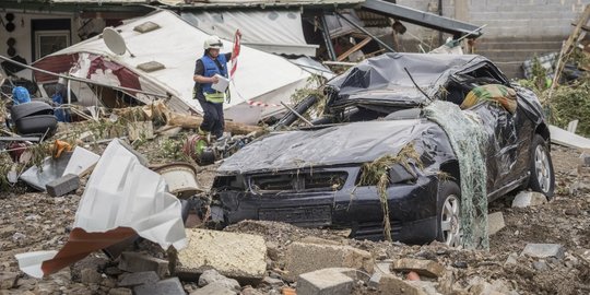Banjir Mematikan Terjang Jerman, 58 Tewas