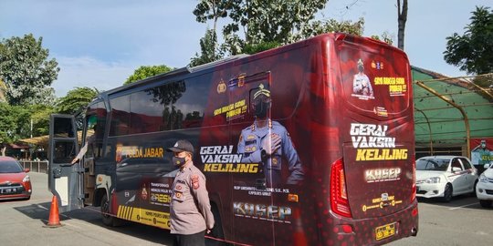 3 Bus di Garut Diubah Jadi Gerai Vaksinasi, Bakal Keliling hingga Pelosok