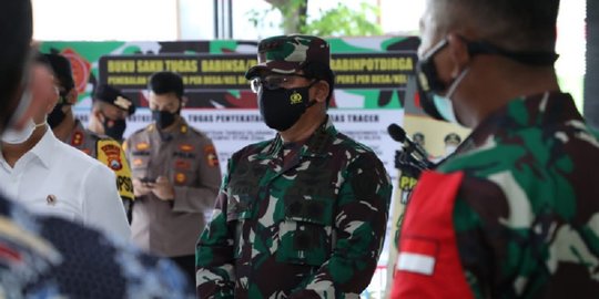 Panglima TNI: Budayakan Bermasker dan Isolasi Mandiri untuk Melawan Covid-19