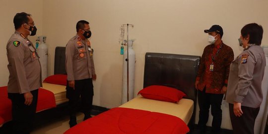 Polda DIY dan Kementerian PUPR Bikin Selter Isolasi Kapasitas 54 Kamar