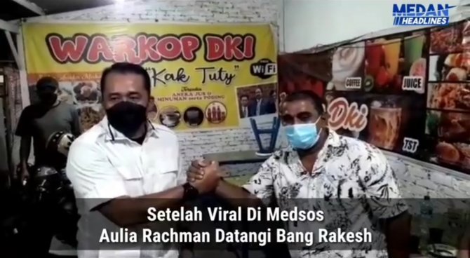 viral video pedagang warkop bentrok dengan petugas ppkm wawalkot medan lakukan ini