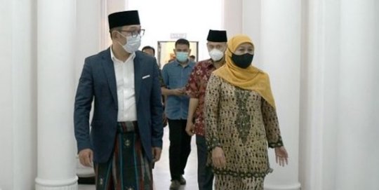 Gubernur Jatim Khofifah Nilai Antusias Warga Ikut Vaksinasi Tinggi