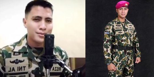 Potret Ganteng Prada Reza, Marinir TNI AL Pandai Sholawat, Cewek-Cewek Pasti Naksir