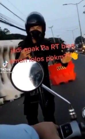 viral lolos penyekatan