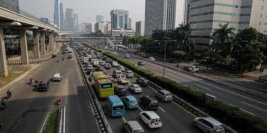 Korlantas: Mobilitas Kendaraan Menuju Jakarta Turun 40 Persen Selama PPKM Darurat