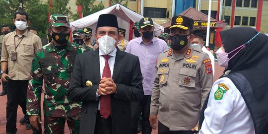 Gubernur Sumut Tanda Tangani Perpanjangan PPKM, Kota Medan Jadi Sorotan