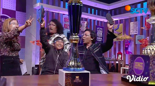 penuh gelak tawa intip momen kocak adul dan komeng saat hadir di the sultan sctv