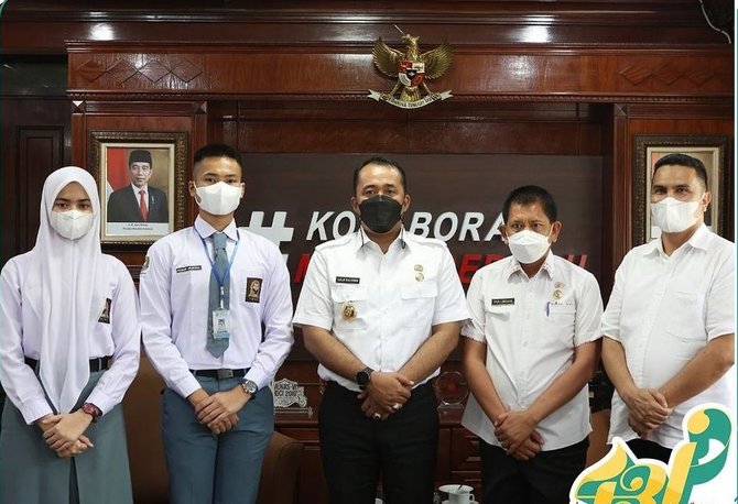 terpilih jadi calon paskibraka nasional ini cerita 2 pelajar medan bertemu wawalkot