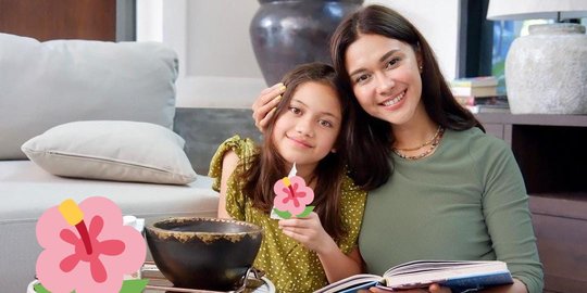 5 Potret Sarah, Putri Cantik Nana Mirdad yang Miliki Mata Indah Berwarna Cokelat