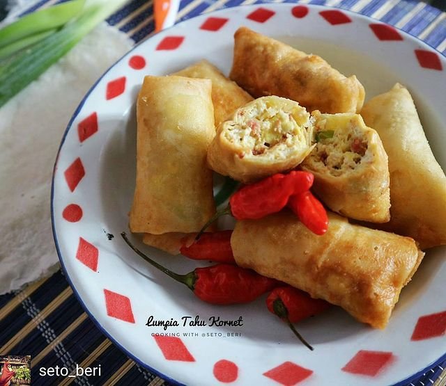 7 resep lumpia tahu gurih renyah dan mudah dibuat