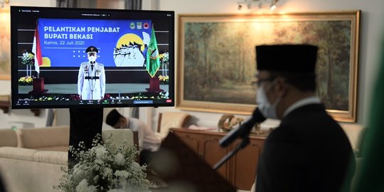 Ridwan Kamil Tunjuk Pj Bupati Bekasi Gantikan Eka Supria yang Gugur Karena Covid-19