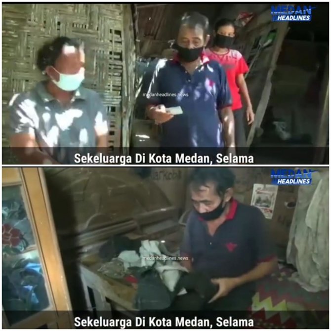 tak tersentuh bantuan keluarga di medan ini tinggal di gubuk reyot puluhan tahun