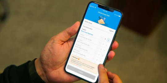 Pengguna Bisa Tarik Emas Fisik di DANA eMAS
