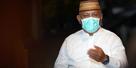 Gubernur Gorontalo Rusli Habibie dan Istri Positif Covid-19