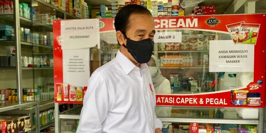 Jokowi Telepon Menkes Usai Sidak: Saya Cari Obat Antivirus & Antibiotik Enggak Ada