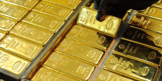 Harga Emas Turun Rp3.000 jadi Rp943.000 per Gram