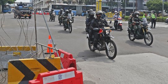 Antisipasi Demo, Pengamanan di Kawasan Harmoni Diperketat