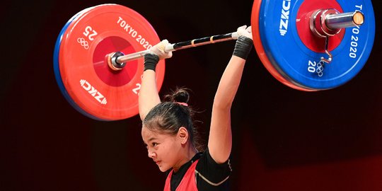 Aksi Windy Cantika Aisah Raih Medali Pertama untuk Indonesia di Olimpiade 2020