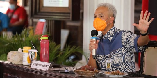 Gubernur Ganjar Sebut Serapan Anggaran Covid-19 di Jateng Sudah 17,28 persen