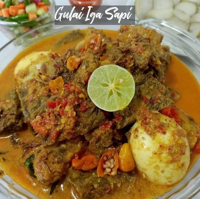 10 resep iga sapi bumbu pedas sajian lezat menggugah selera