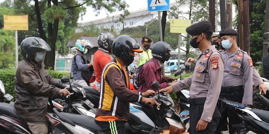 Penyekatan di Jalan Jakarta, Tidak Terjadi Kepadatan Kendaraan