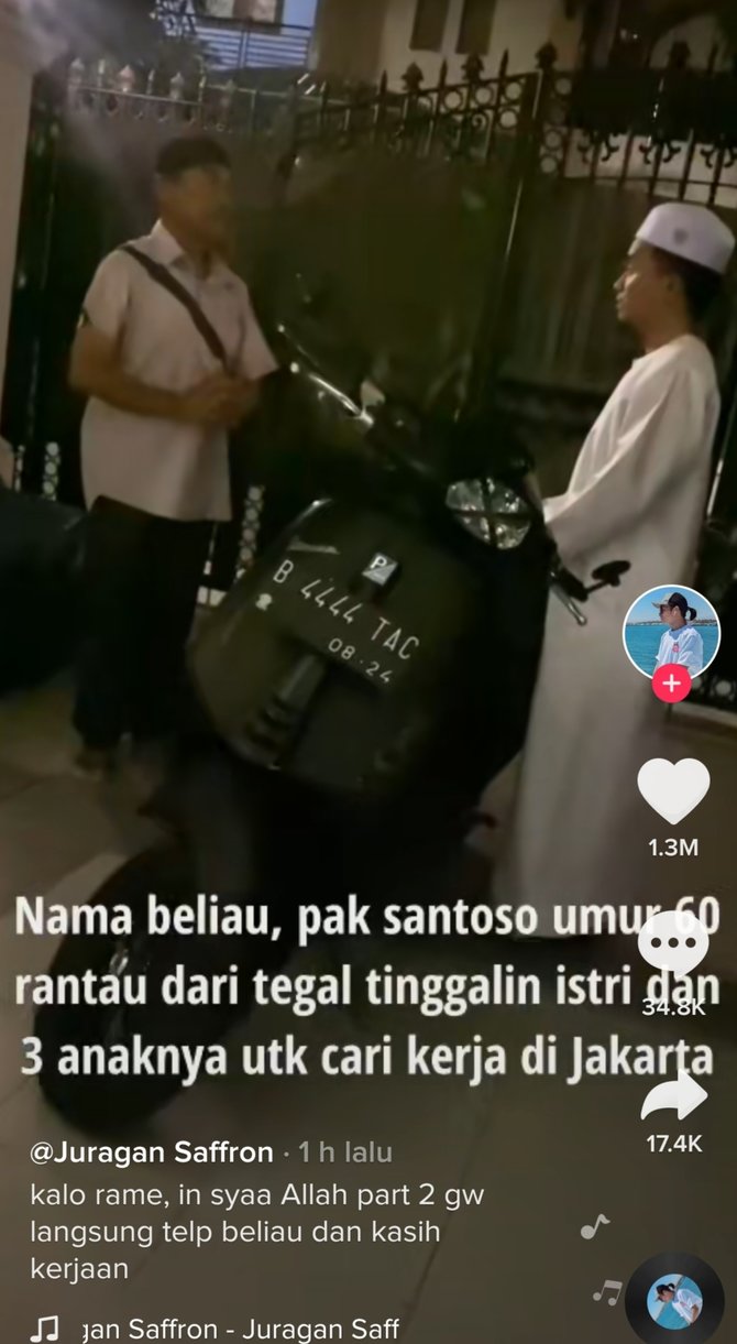 bikin trenyuh viral kakek kelaparan datangi rumah taqy malik minta ini