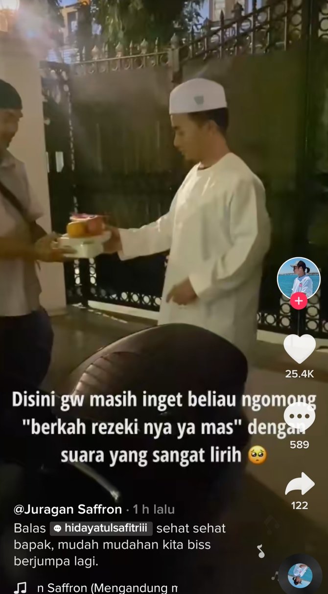 bikin trenyuh viral kakek kelaparan datangi rumah taqy malik minta ini