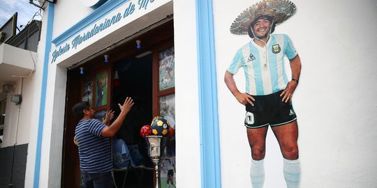 Mengunjungi Gereja Maradona di Meksiko