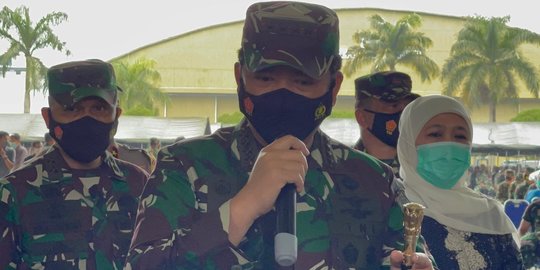 Panglima TNI Imbau Masyarakat Menggunakan Masker untuk Menghindari Paparan Covid-19