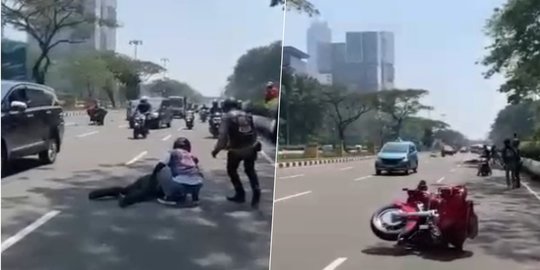 Pengendara Moge jadi Tersangka, Polisi Sebut 'Dia yang Tabrak NMAX dari Belakang'