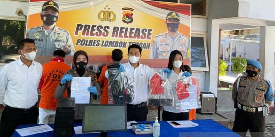 Polisi Bongkar Sindikat Pemalsu Surat PCR di Lombok Tengah, 2 Pelaku Ditangkap