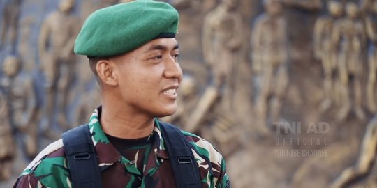 Potret Gagah Prada Anam Berseragam Loreng, Eks Kuli Bangunan Lulus Pendidikan TNI