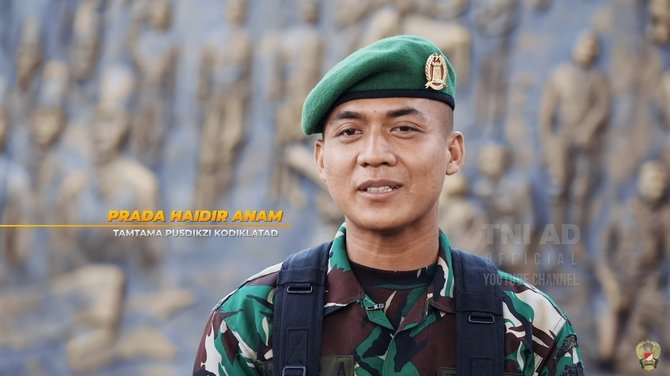 kabar mantan kuli bangunan jadi prajurit tni ad