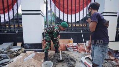 kabar mantan kuli bangunan jadi prajurit tni ad