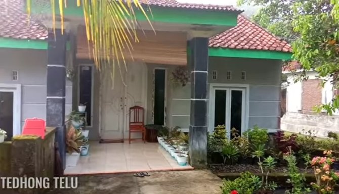 potret rumah impian di pedesaan