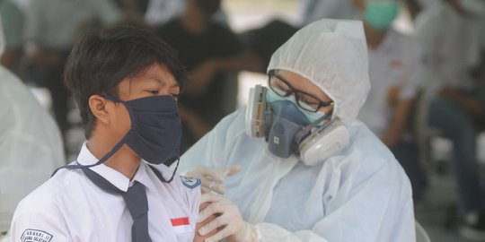 Vaksinasi Anak di Kota Bekasi Dimulai dari Pelajar SMP