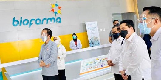 Bio Farma Produksi 90,1 Juta Dosis Vaksin Covid-19