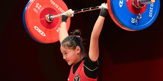 Raih Perunggu di Olimpiade Tokyo, Lifter Windy Cantika Beri Motivasi Ini ke Anak Muda